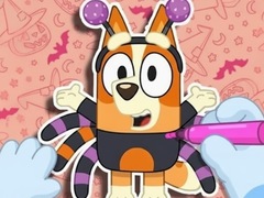 Joc Coloring Book: Halloween Spooky Bingo & Bluey