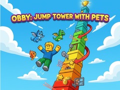 Joc Obby: Jump Tower with Pets