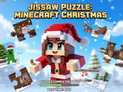Joc Jigsaw Puzzle: Minecraft Christmas