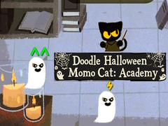 Joc Doodle Halloween Momo Cat: Academy