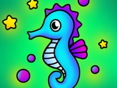 Joc Seahorse Coloring