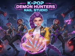 Joc K-Pop Demon Hunters Nail Studio