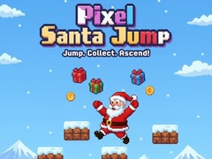 Joc Pixel Santa Jump