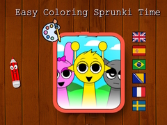 Joc Easy Coloring Sprunki Time