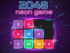 Joc 2048 neon game