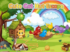 Joc Cute Cat Hut Escape
