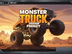Joc Monster Truck Jigsaw Frenzy