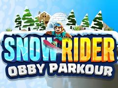 Joc Snow Rider Obby Parkour