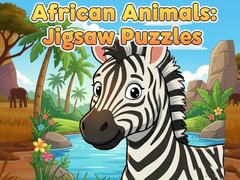 Joc African Animals: Jigsaw Puzzles