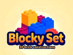 Joc Blocky Set 3d brick constructions