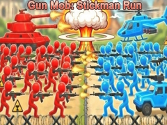 Joc Gun Mob: Stickman Run