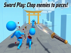 Joc Sword Play: Chop enemies to pieces!