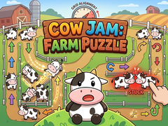 Joc Cow Jam Farm Puzzle