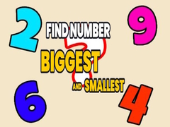 Joc Find Number Biggest and Smallest