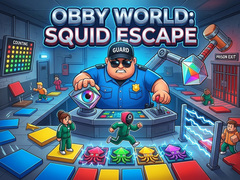 Joc Obby World Squid Escape