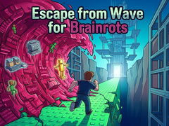 Joc Escape from Wave for Brainrots