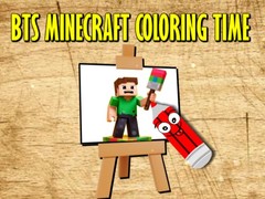 Joc BTS Minecraft Coloring Time