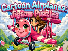 Joc Cartoon Airplanes: Jigsaw Puzzles