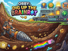 Joc Obby: Dig Up The Brainrot!