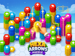 Joc Hexa Arrows Puzzle