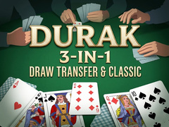 Joc Durak 3-in-1: Draw Transfer & Classic