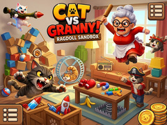 Joc Cat Vs Granny! Ragdoll Sandbox