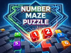 Joc Number Maze Puzzle