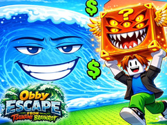 Joc Obby Escape from Tsunami Brainrot
