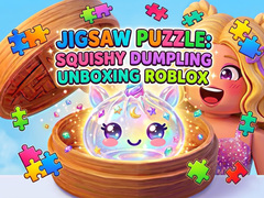 Joc Jigsaw Puzzle: Squishy Dumpling Unboxing Roblox