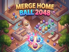 Joc Merge Home Ball 2048