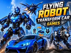 Joc Flying Robot Transform Car Games