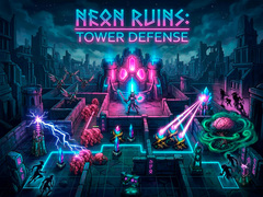Joc Neon Ruins: Tower Defense