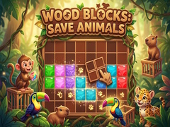 Joc Wood Blocks: Save Animals