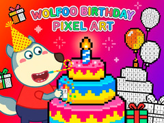 Joc Wolfoo Birthday Pixel Art
