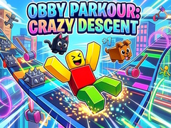 Joc Obby Parkour: Crazy Descent