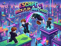 Joc Escape +1 Back Flip: Obby Mode