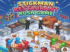 Joc Stickman Restaurant Rush Game