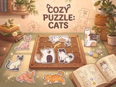 Joc Cozy Puzzle: Cats