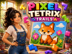 Joc Pixel Tetrix Trails