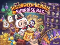 Joc Halloween Labubu Surprise Bag