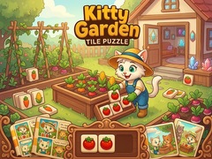 Joc Kitty Garden Tile Puzzle