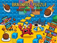 Joc Brainrot Puzzle: Escape from the Beach