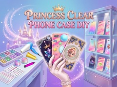 Joc Princess Clear Phone Case DIY