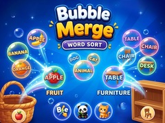 Joc Bubble Merge: Word Sort