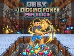 Joc Obby: +1 Digging Power per Click