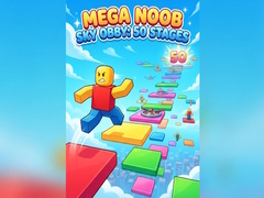 Joc Mega Noob Sky Obby: 50 Stages