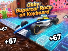 Joc Obby: Supercar Race on Keyboard
