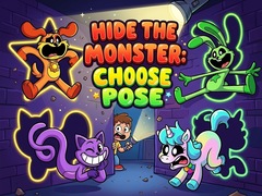 Joc Hide the Monster: Choose Pose