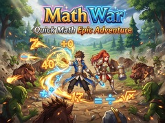 Joc Math War: Quick Math Epic Adventure
