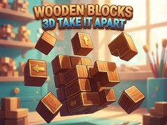 Joc Wooden Blocks 3D Take It Apart
